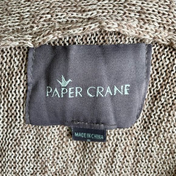 Paper Crane BOHO High-Low Knit Sweater- S - Picture 7 of 8